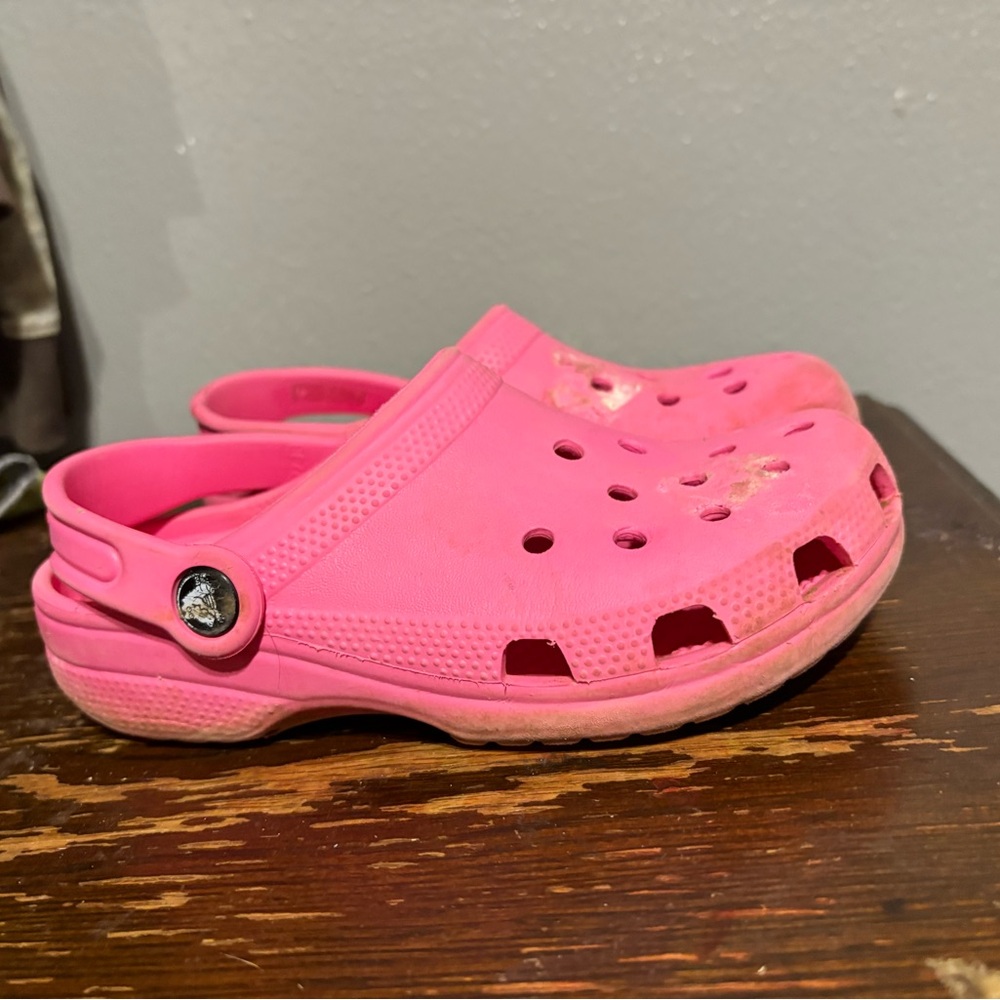 Pink Crocs Clogs - Picture 2 of 3